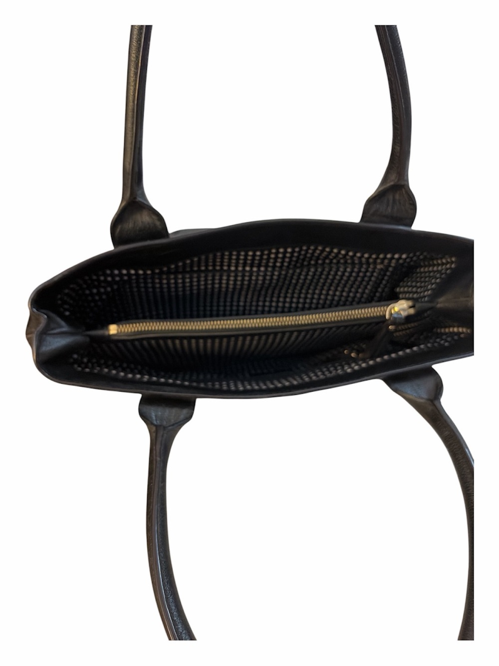 Kate Spade Quinn Villabella Avenue Black Leather Bow Tote Shoulder Bag - Picture 7 of 10